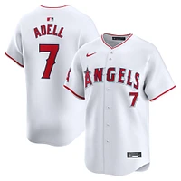 Men's Nike Jo Adell White Los Angeles Angels Home Limited Player Jersey