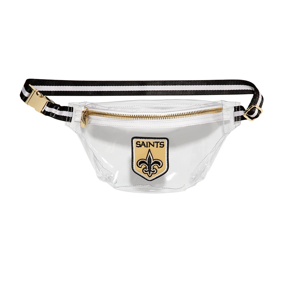 Stoney Clover New Orleans Saints Stadium Clear Fanny Pack