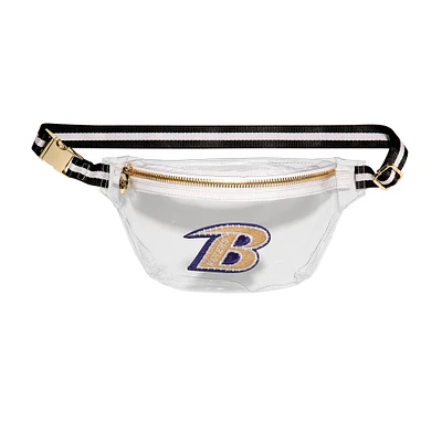 Stoney Clover Baltimore Ravens Stadium Clear Fanny Pack