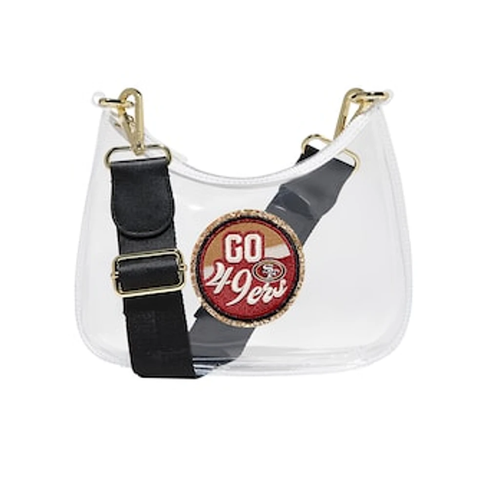 Stoney Clover San Francisco 49ers Clear Curved Crossbody