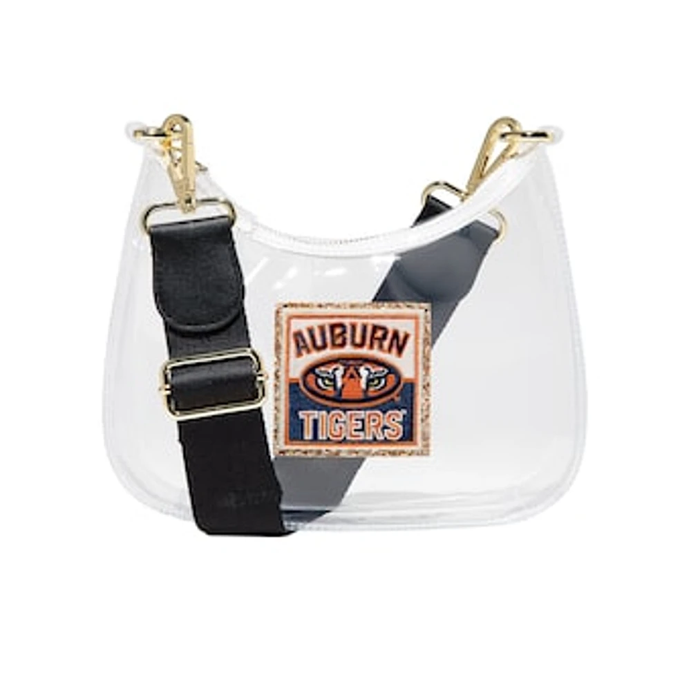 Stoney Clover Auburn Tigers Clear Curved Crossbody