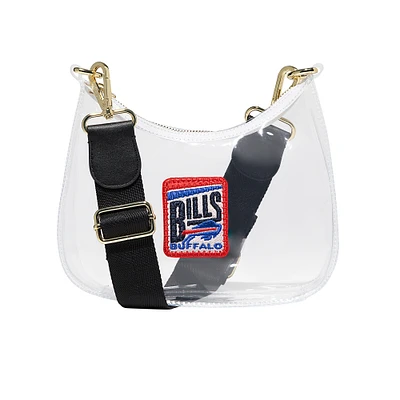 Stoney Clover Buffalo Bills Clear Curved Crossbody