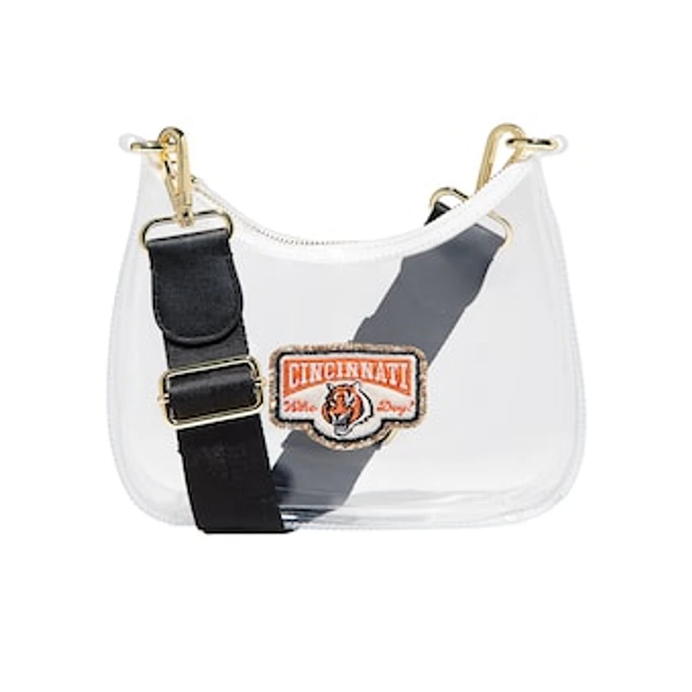 Stoney Clover Cincinnati Bengals Clear Curved Crossbody