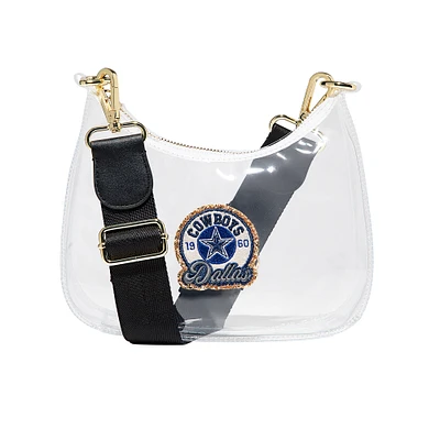 Stoney Clover Dallas Cowboys Clear Curved Crossbody