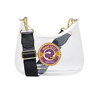 Stoney Clover Minnesota Vikings Clear Curved Crossbody