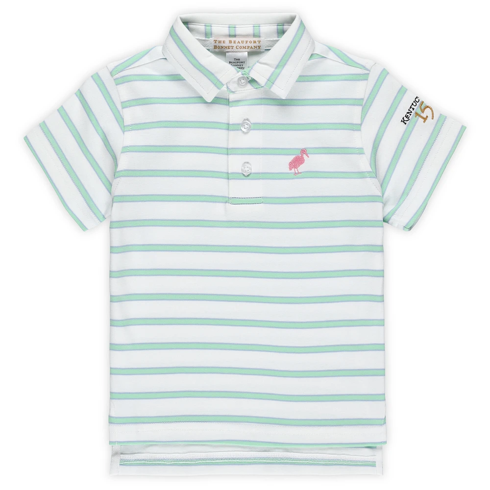 Infant White Kentucky Derby 150 Prim and Proper Polo