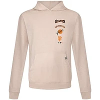 Men's Levelwear Cream San Francisco Giants Base Line Pullover Hoodie