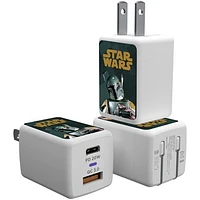 Keyscaper Boba Fett Star Wars Color Block USB A/C Charger