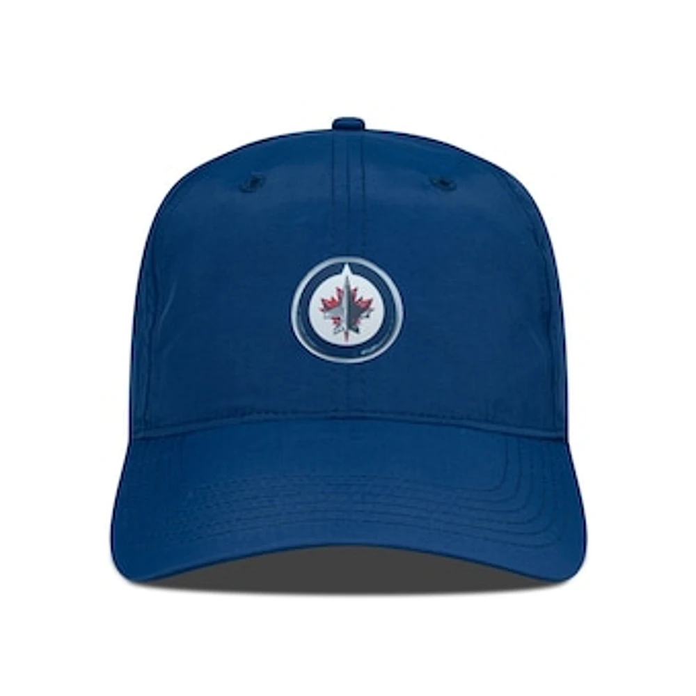 Men's Levelwear Navy Winnipeg Jets Crest Adjustable Hat