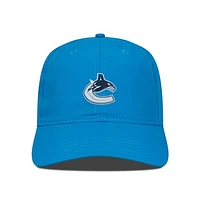 Men's Levelwear Blue Vancouver Canucks Crest Adjustable Hat