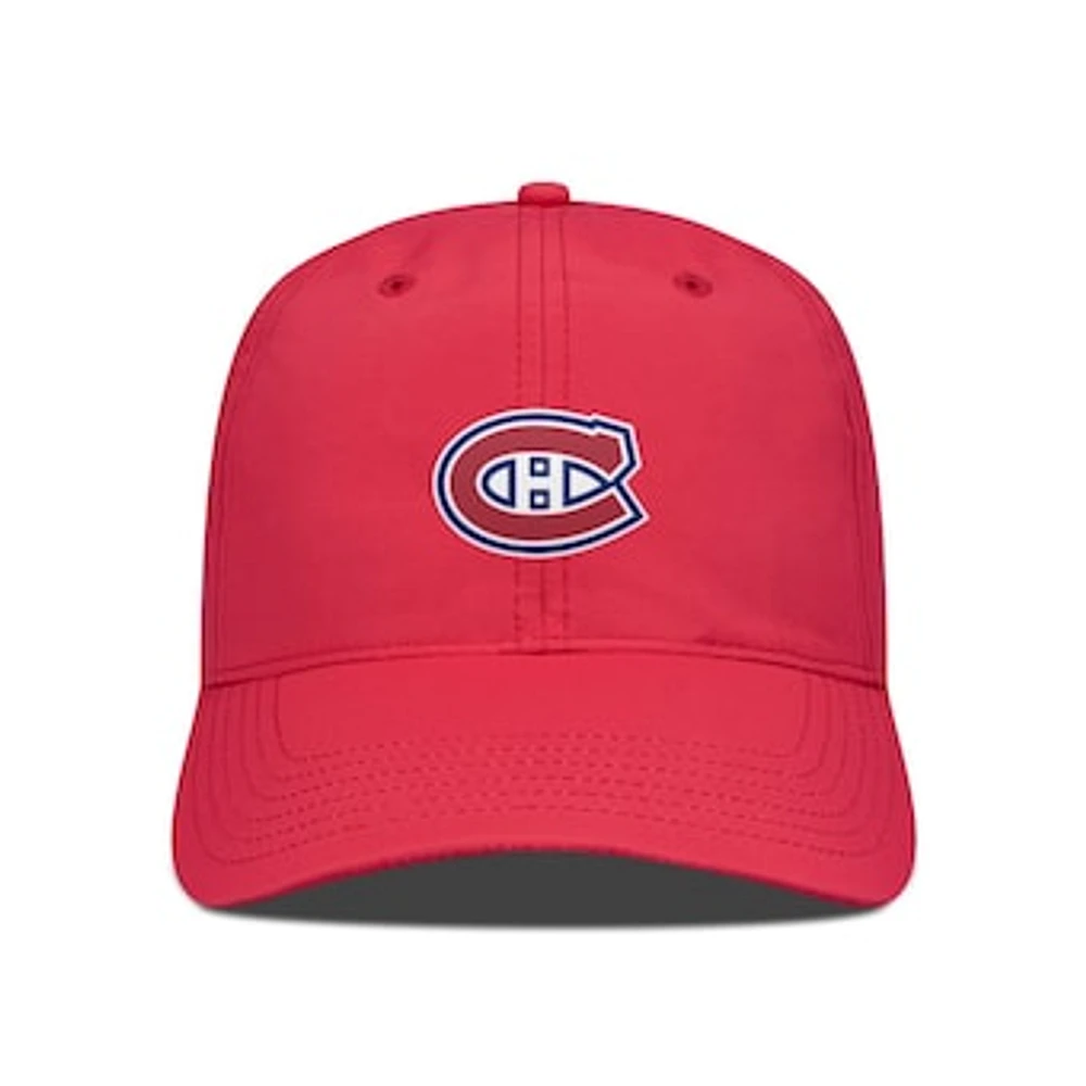 Men's Levelwear Red Montreal Canadiens Crest Adjustable Hat