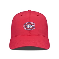 Men's Levelwear Red Montreal Canadiens Crest Adjustable Hat