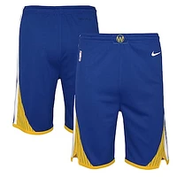 Youth Nike Royal Golden State Warriors Swingman Icon Edition Shorts