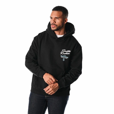 Unisex The Wild Collective  Black Seattle Kraken Pullover Hoodie