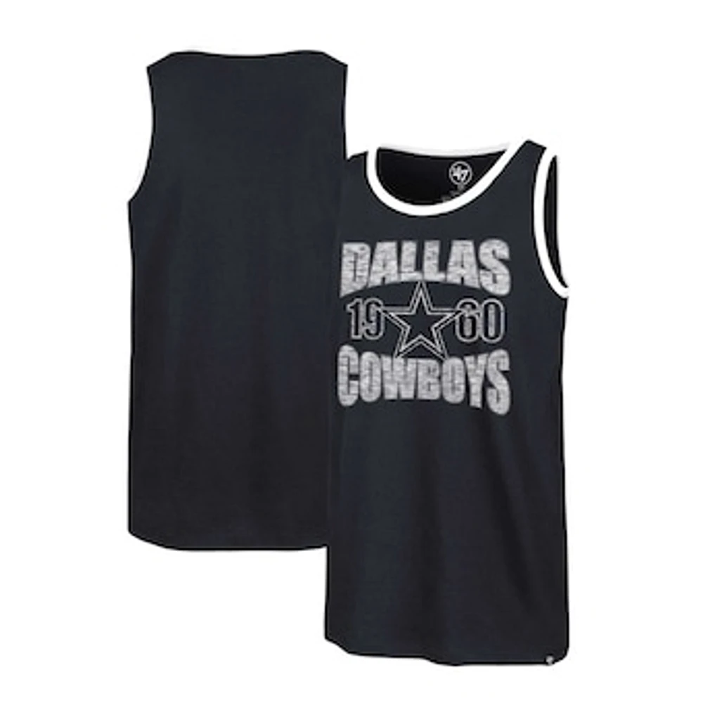 Men's '47 Navy Dallas Cowboys Upload Franklin Tank Top