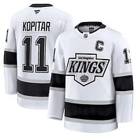 Men's Fanatics Anze Kopitar White Los Angeles Kings Away Premium Jersey