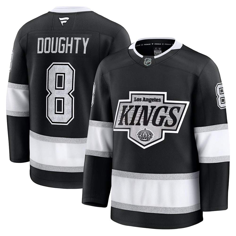 Men's Fanatics Drew Doughty Black Los Angeles Kings Home Premium Jersey