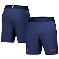 Men's Nike Navy Syracuse Orange 2024/25 Sideline Performance Woven Shorts