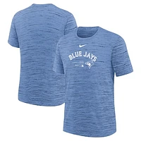 Youth Nike Powder Blue Toronto Jays Authentic Collection Velocity Practice Performance T-Shirt