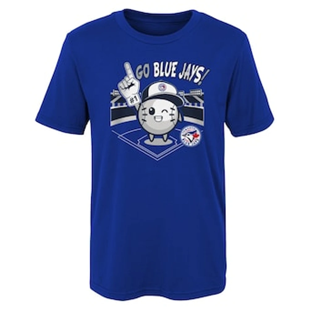 Youth Royal Toronto Blue Jays Ball Boy T-Shirt