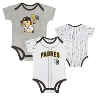 Newborn & Infant San Diego Padres Play Ball 2-Pack Bodysuit Set