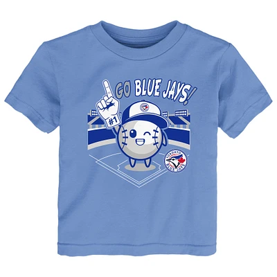 Toddler Light Blue Toronto Jays Ball Boy T-Shirt