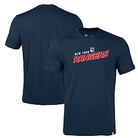 Men's Levelwear  Navy New York Rangers Thrive Premier 2.0 Tri-Blend T-Shirt