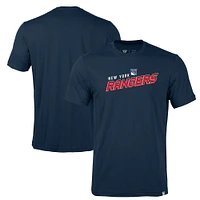 Men's Levelwear  Navy New York Rangers Thrive Premier 2.0 Tri-Blend T-Shirt