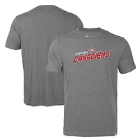 Men's Levelwear  Gray Montreal Canadiens Thrive Premier 2.0 Tri-Blend T-Shirt