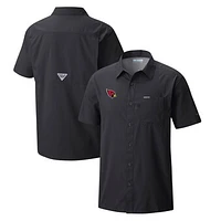 Men's Columbia Arizona Cardinals Slack Tide Omni-Wick Button-Up Camp Shirt