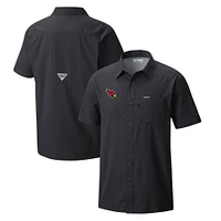 Men's Columbia Arizona Cardinals Slack Tide Omni-Wick Button-Up Camp Shirt