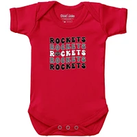 Newborn & Infant Chad Jake Houston Rockets Groovy Bodysuit