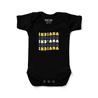 Newborn & Infant Chad Jake Indiana Pacers Groovy Bodysuit