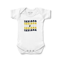 Newborn & Infant Chad Jake Indiana Pacers Groovy Bodysuit