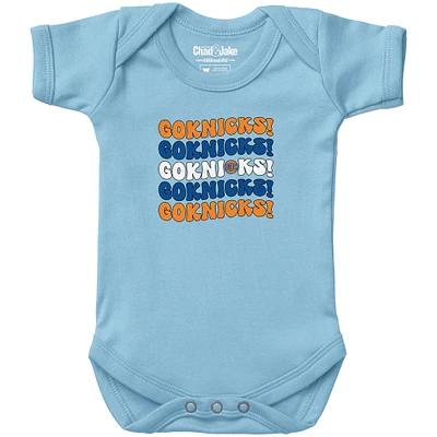 Newborn & Infant Chad Jake Light New York Knicks Groovy Bodysuit