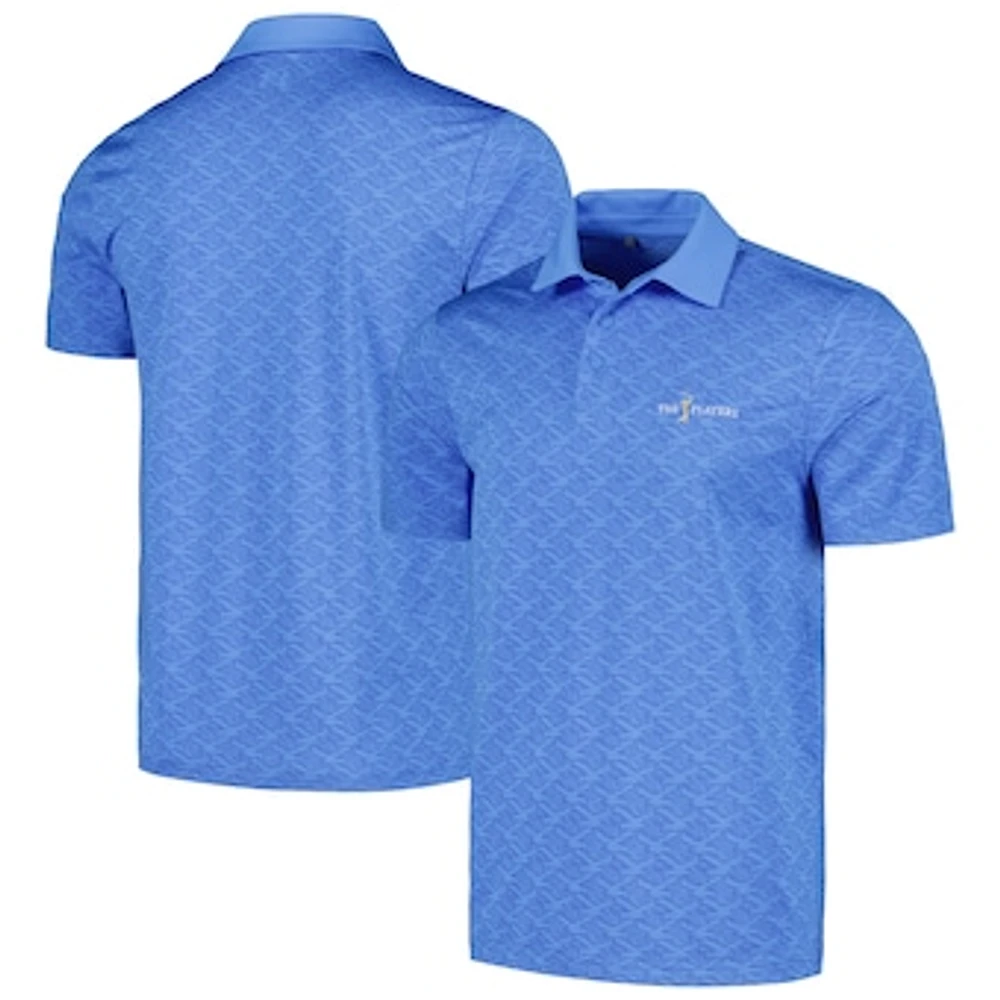 Men's Under Armour Royal THE PLAYERS Playoff 3.0 Albatross Jacquard Polo