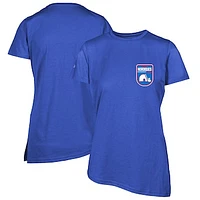 Women's Levelwear Royal Quebec Nordiques Retro Birch T-Shirt