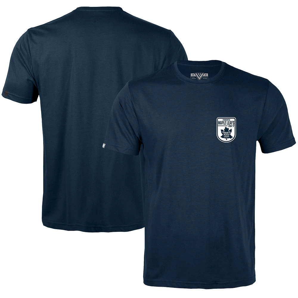 Men's Levelwear Navy Toronto Maple Leafs Retro Richmond T-Shirt