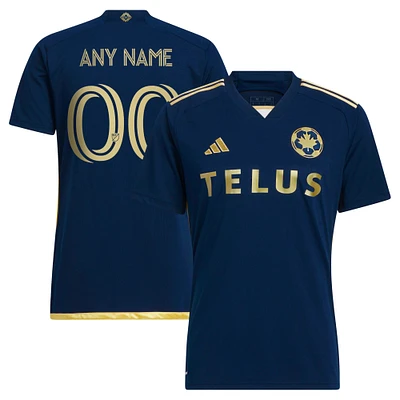 Men's adidas  Navy Vancouver Whitecaps FC 2024 The 50 Replica Custom Jersey