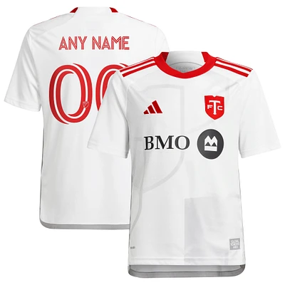 Youth adidas  White Toronto FC 2024 GTA Kit Replica Custom Jersey