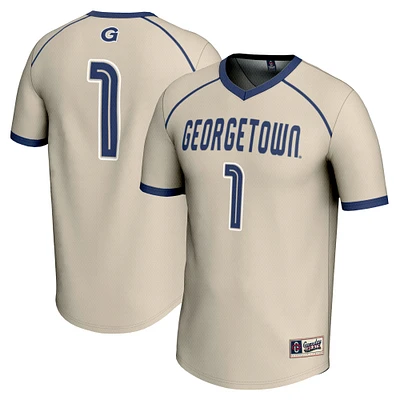 Unisex GameDay Greats #1 Gray Georgetown Hoyas Lightweight Women's Lacrosse Jersey