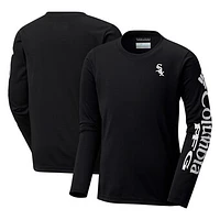 Youth Columbia Black Chicago White Sox Terminal Tackle Long Sleeve T-Shirt