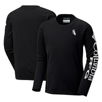 Youth Columbia Black Chicago White Sox Terminal Tackle Long Sleeve T-Shirt