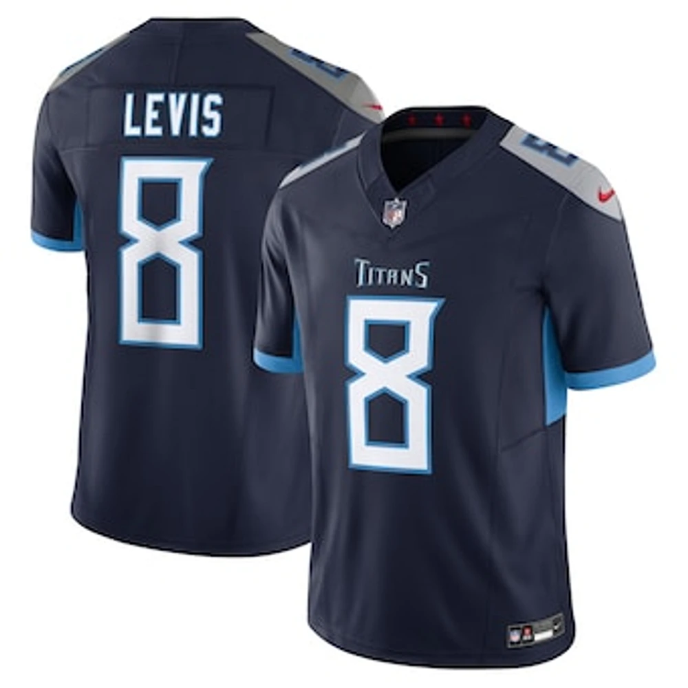 Men's Nike Will Levis Navy Tennessee Titans Vapor F.U.S.E. Limited Jersey