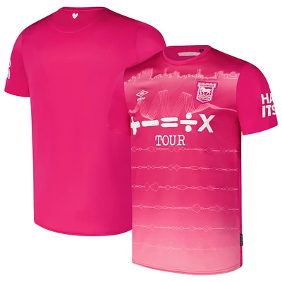 Men's Umbro Pink Ipswich Town F.C. 2024/25 Third Replica Jersey