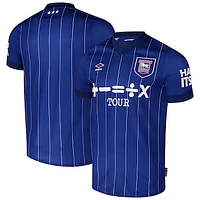 Men's Umbro BlueIpswich Town F.C. 2024/25 Home Replica Jersey