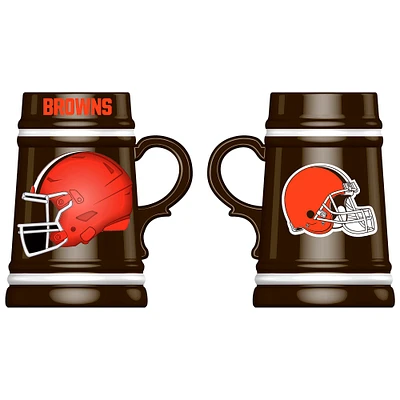 Cleveland Browns 24oz. Ceramic Stein Cup with Gift Box
