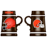 Cleveland Browns 24oz. Ceramic Stein Cup with Gift Box