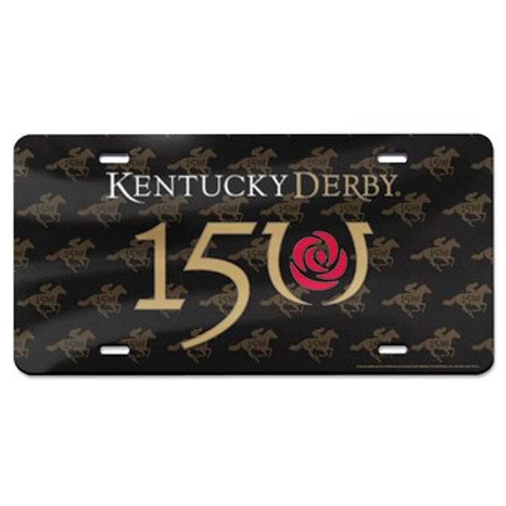 WinCraft Kentucky Derby 150 Horses License Plate