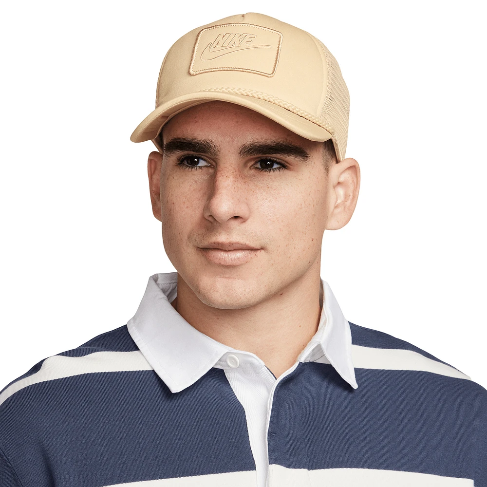 Unisex Nike Tan Trucker Adjustable Hat